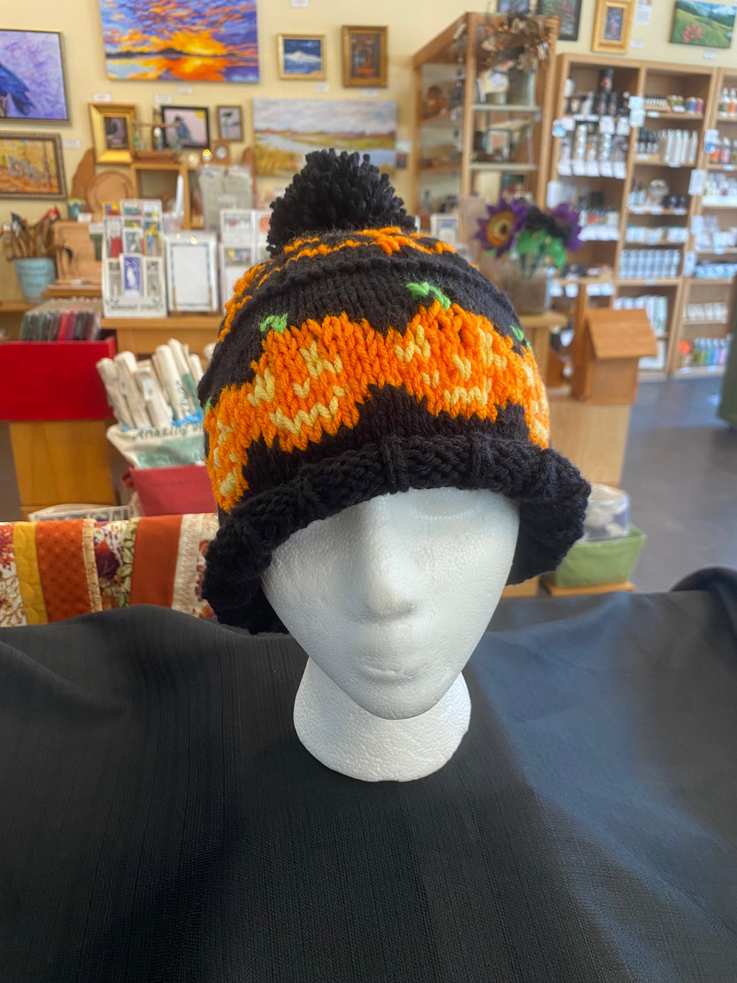 Hat- Multi Jack O Lantern