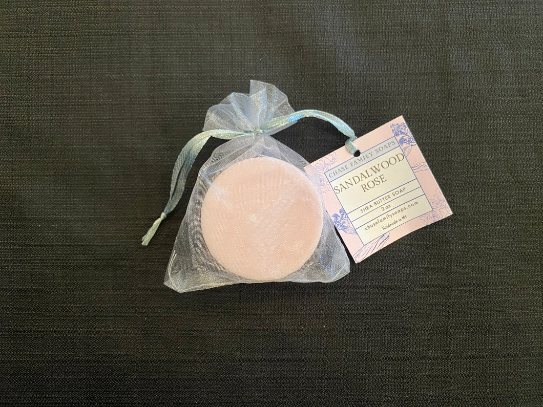 SB Soap Bar- Sandalwood Rose Sm