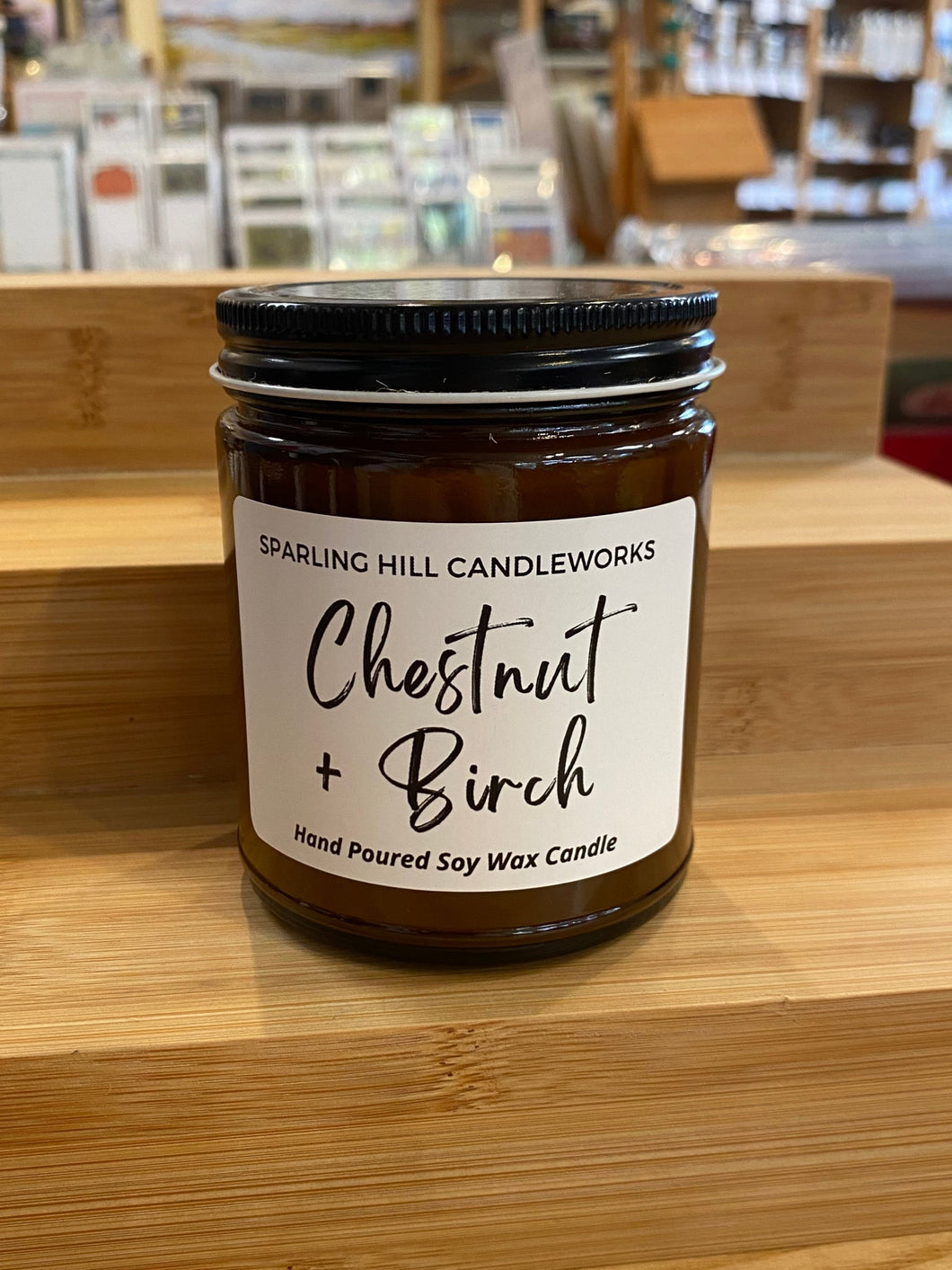 Jar- Chestnut & Birch