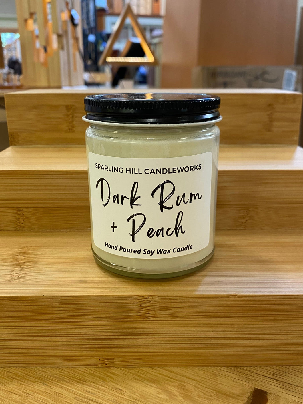 Jar- Dark Rum & Peach