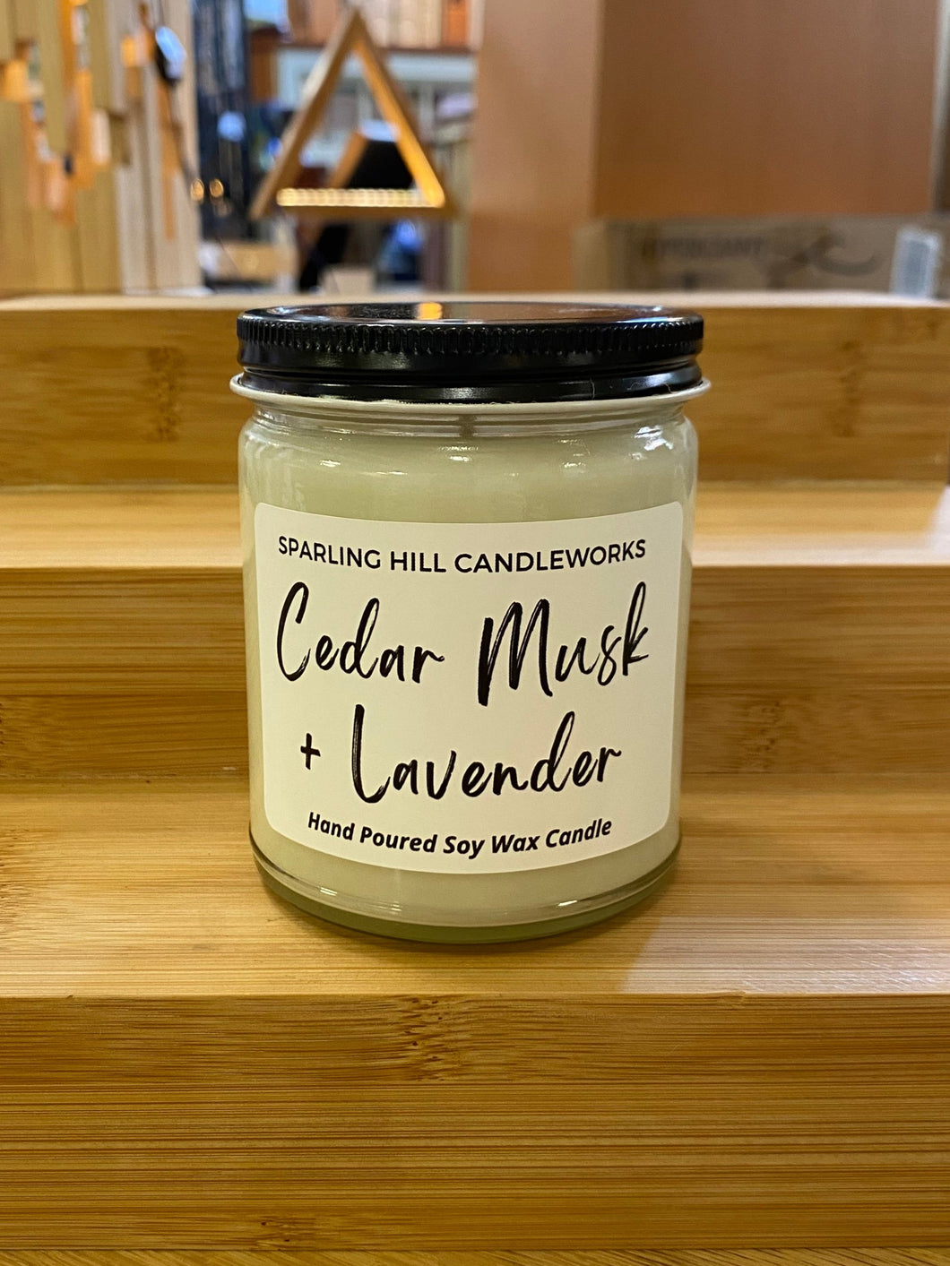 Jar- Cedar Musk Lavender