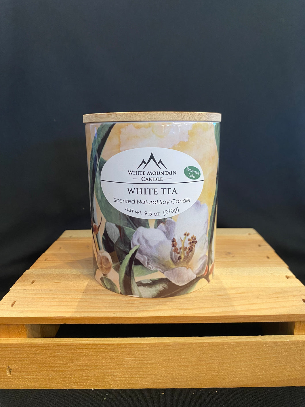 White Tea 9.5oz Soy Candle