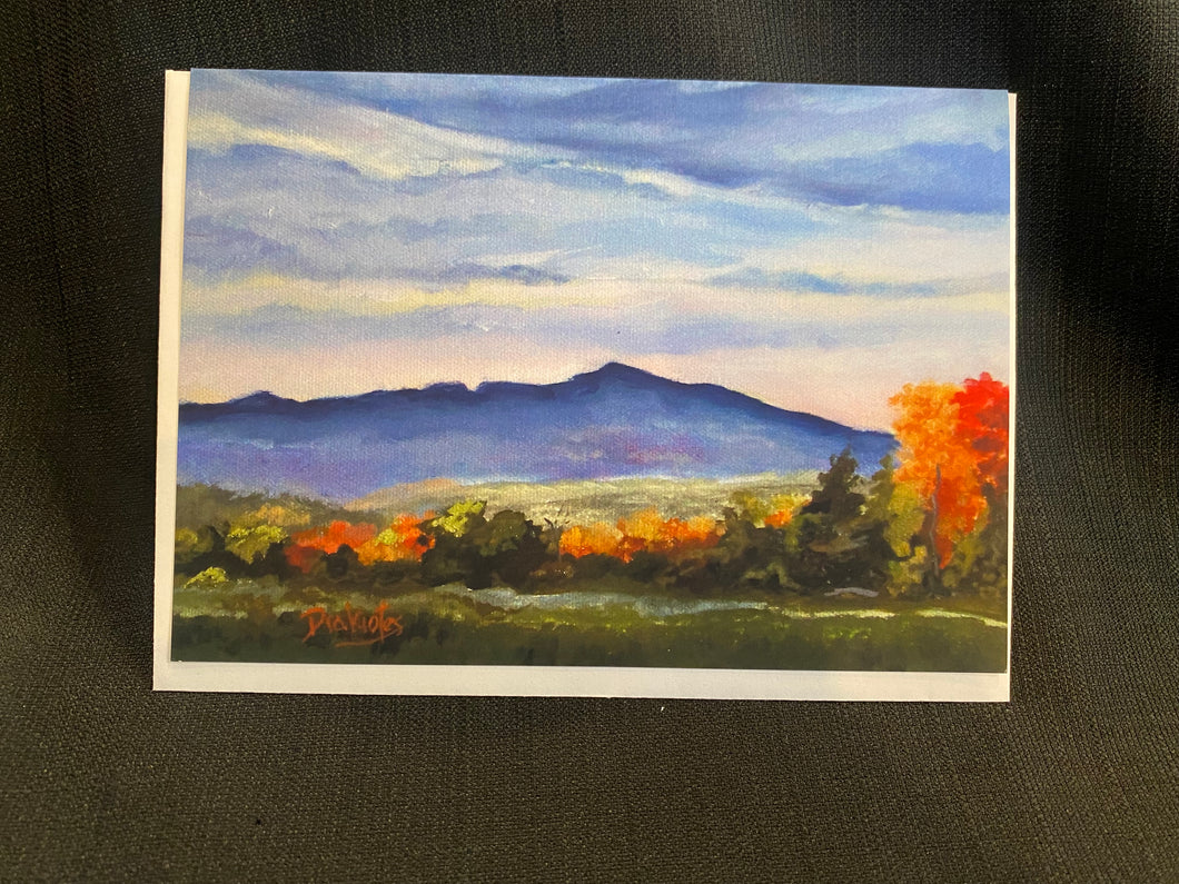 Card- Harrisville Sunset-large