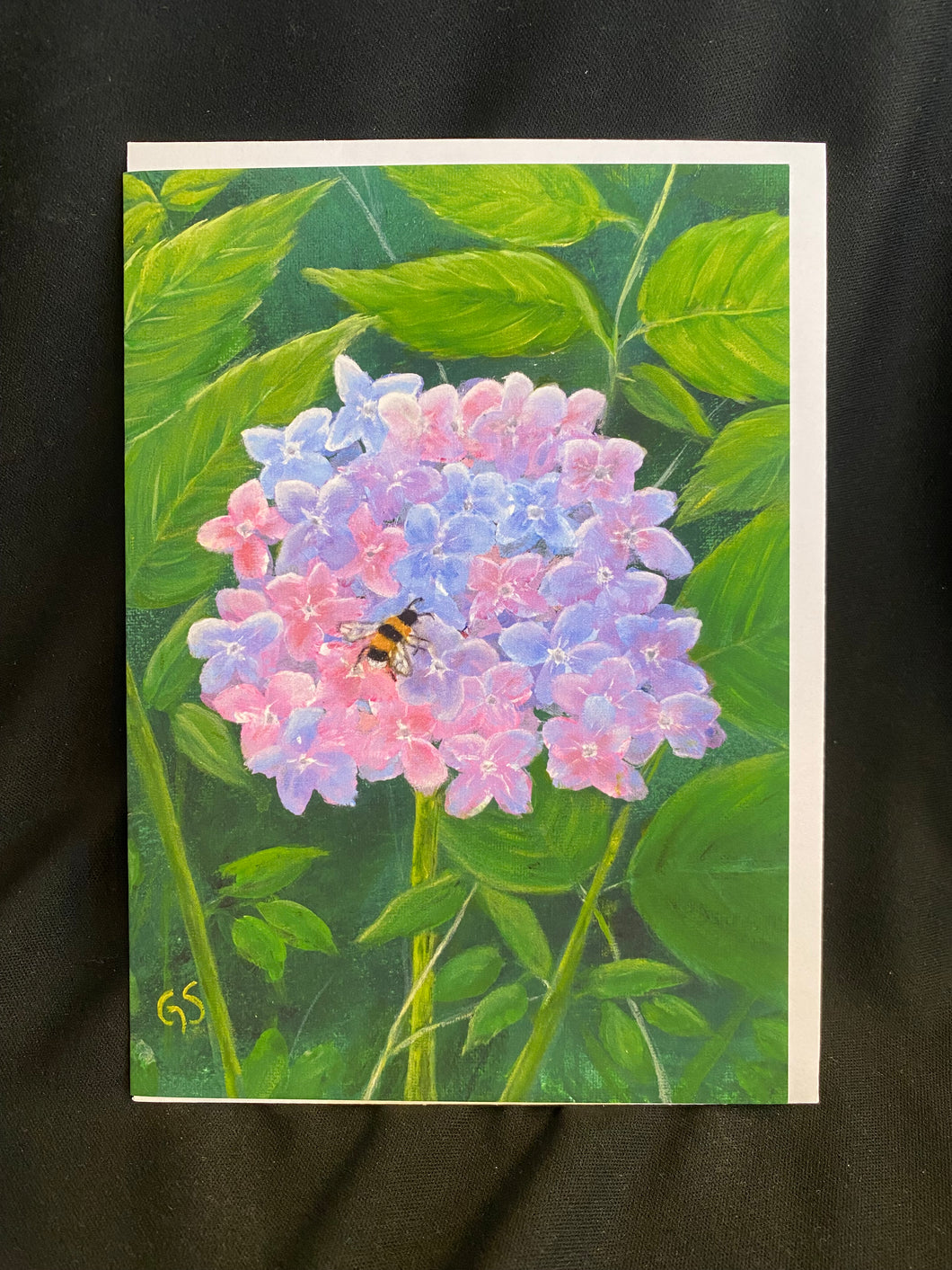 Card- Hydrangea Visitor