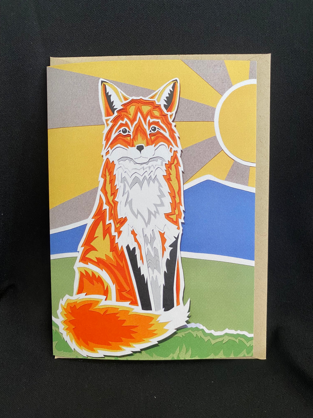 Card- Red Fox