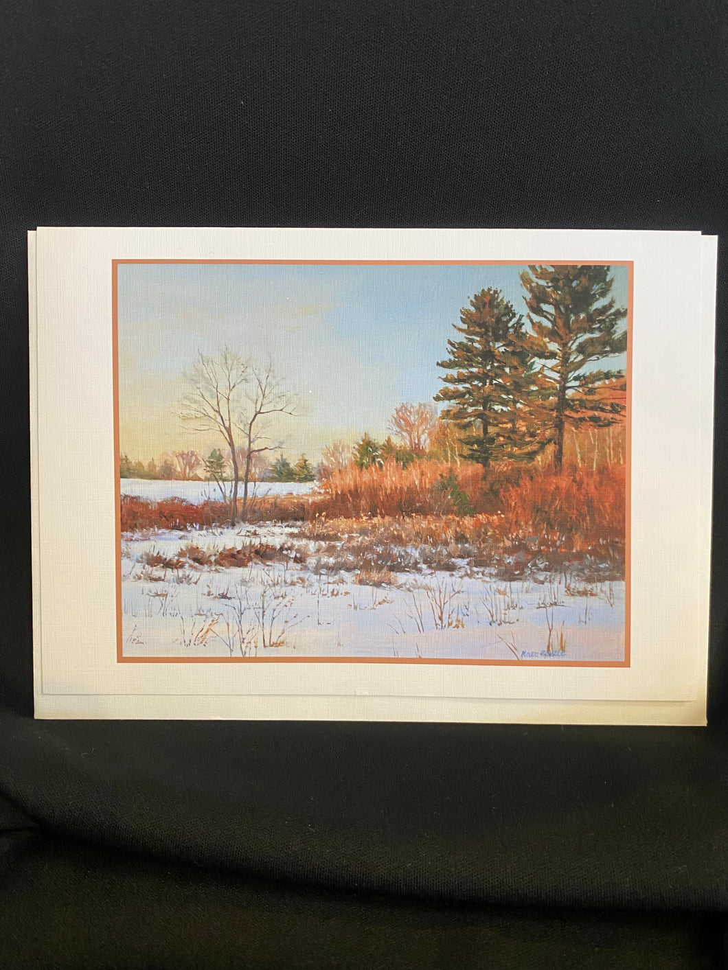 Card- Late Winter Sunset