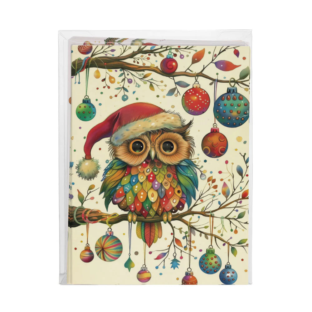 Boxed Cards- Owl Ornaments 80640