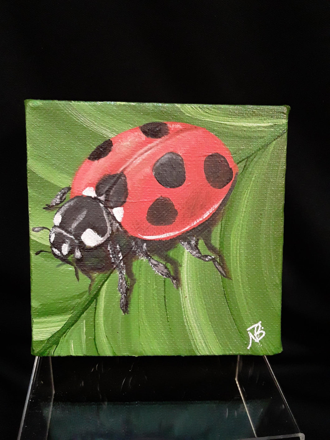 Painting- Ladybug 4x4