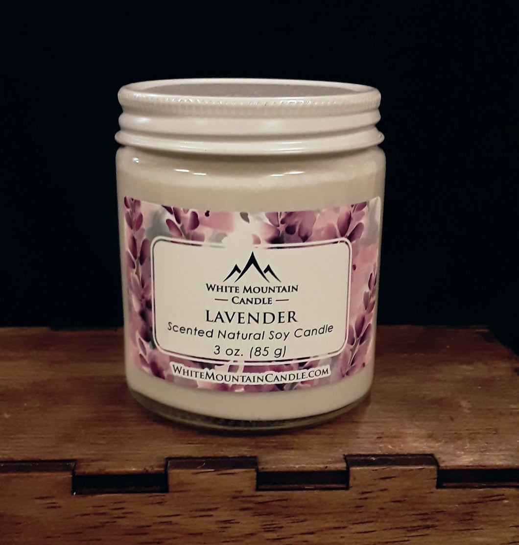 Lavender 3oz Soy candle