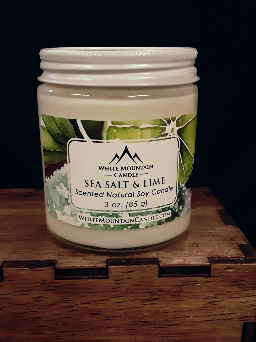 Sea Salt Lime 3 oz Candle