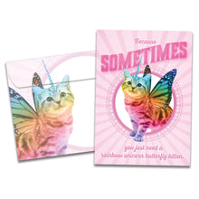 Load image into Gallery viewer, TF Card- Rainbow Unicorn, All Occasion 17991
