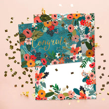Load image into Gallery viewer, TF Card- Congrats Flowers Vibrant, Congrats 19546

