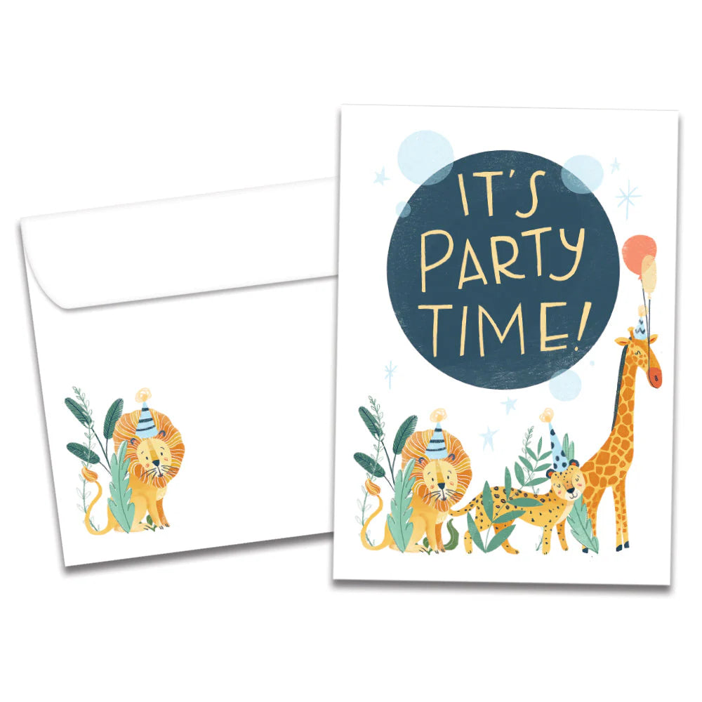 TF Card- Party Time Animals 20645