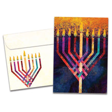 Load image into Gallery viewer, TF Card- Menorah Glow, Hanukkah 22161
