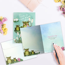 Load image into Gallery viewer, TF Holiday Card- Frog Home, Mother's Day 22268

