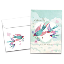 Load image into Gallery viewer, TF Holiday Card- Loving Bird Wishes, Mother's Day 22269
