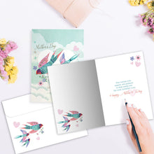 Load image into Gallery viewer, TF Holiday Card- Loving Bird Wishes, Mother's Day 22269
