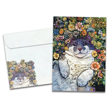 Load image into Gallery viewer, TF Card- Flower Cat, Birthday 22415
