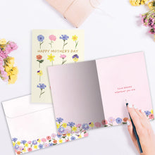 Load image into Gallery viewer, TF Holiday Card- Happy Blooms, Mother's Day 22449

