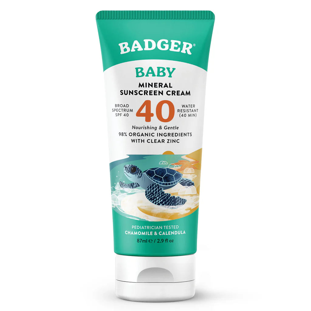 SPF 40 Baby Mineral Sunscreen Cream 2.9oz