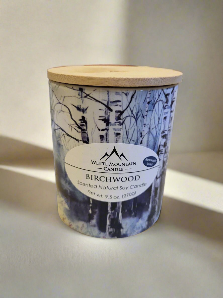 9.5oz Soy Candle - Birchwood