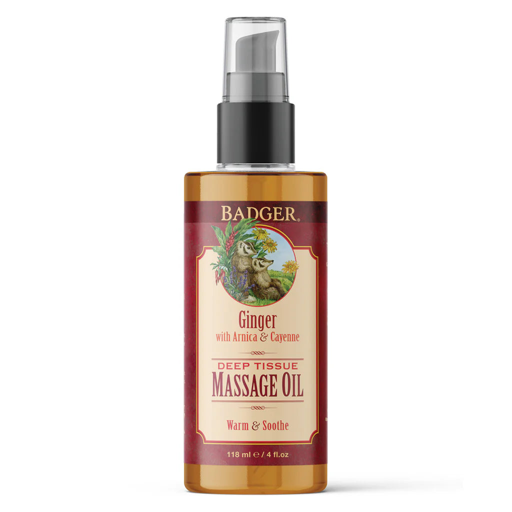 Massage Oil- Ginger Organic-30051 : 4 oz