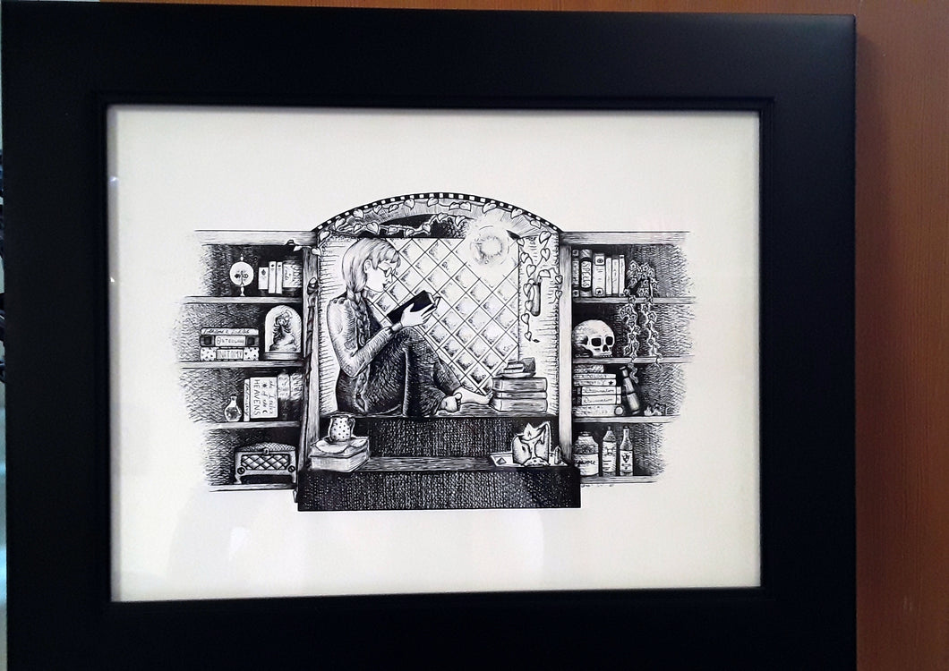 Framed Print- Wizard's Nook