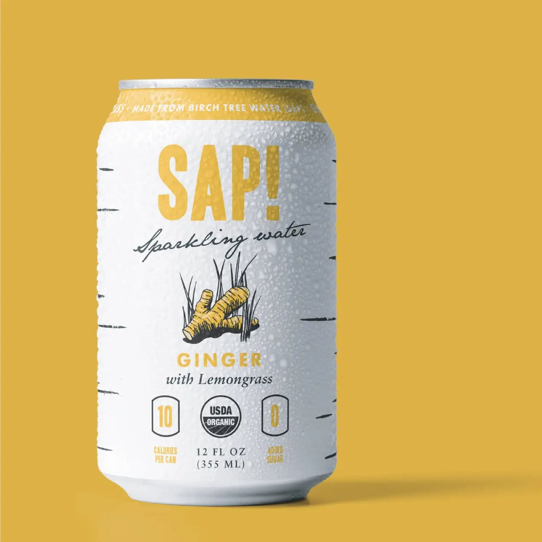 SAP! Ginger Sparkling Water