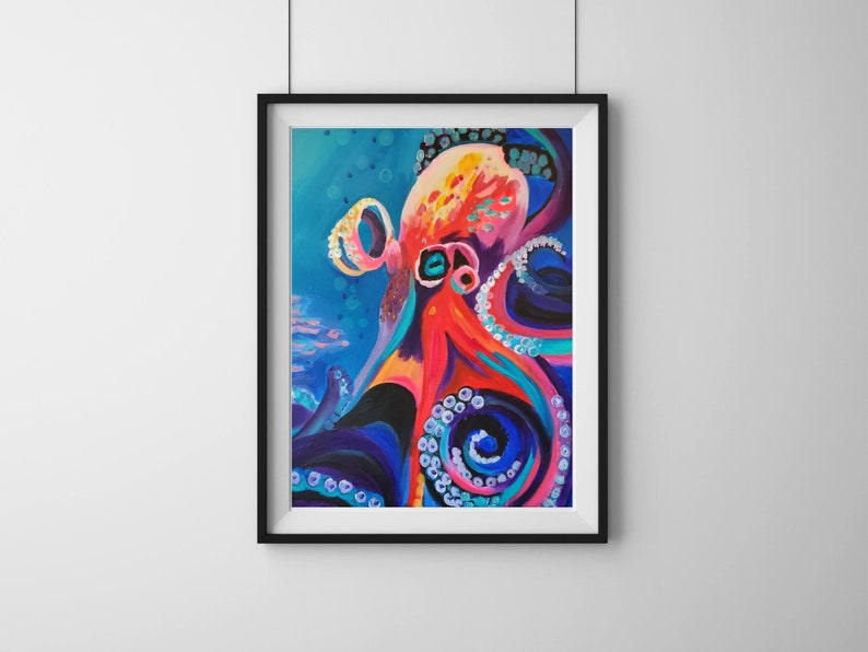 Print - Octopus 12x15