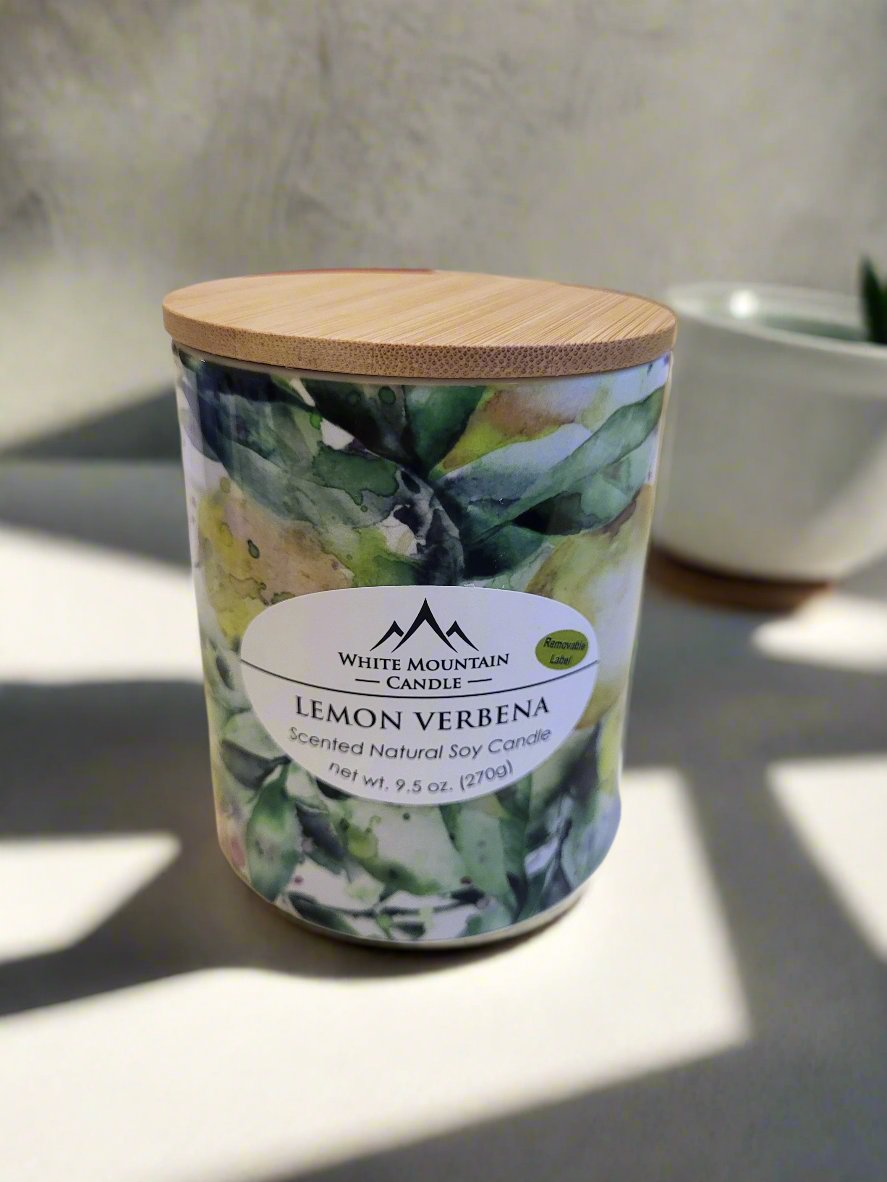 9.5oz Soy Candle - Lemon Verbena