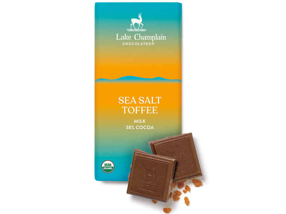 Organic Bar Sea Salt Toffee