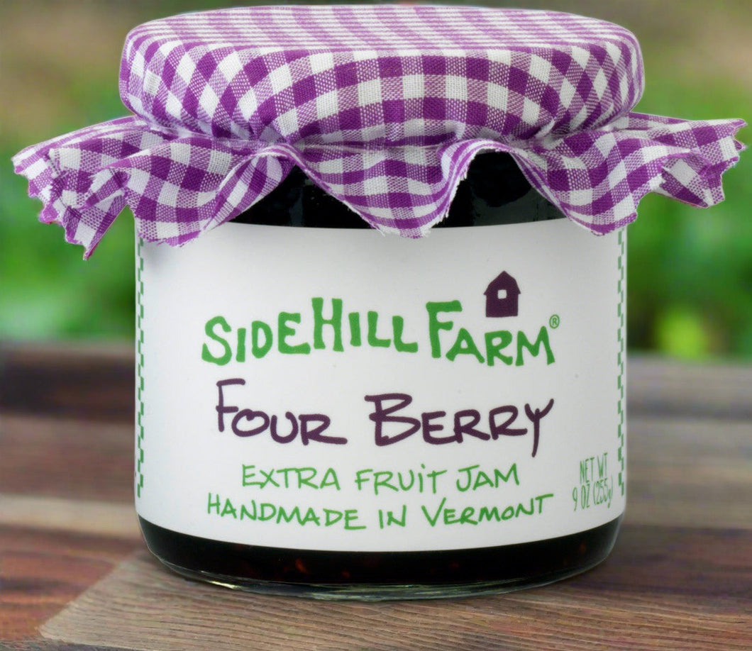 Jam- Four Berry 9 oz-SH : 9 oz