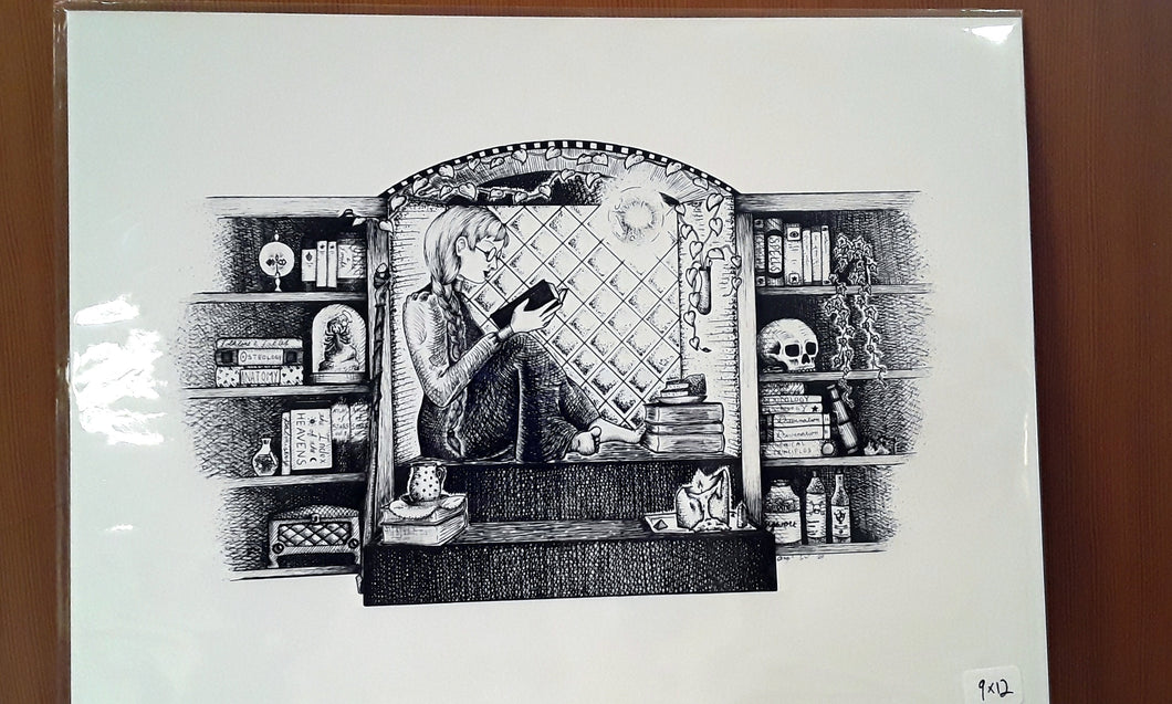 Print 9x12 - Wizard's Nook