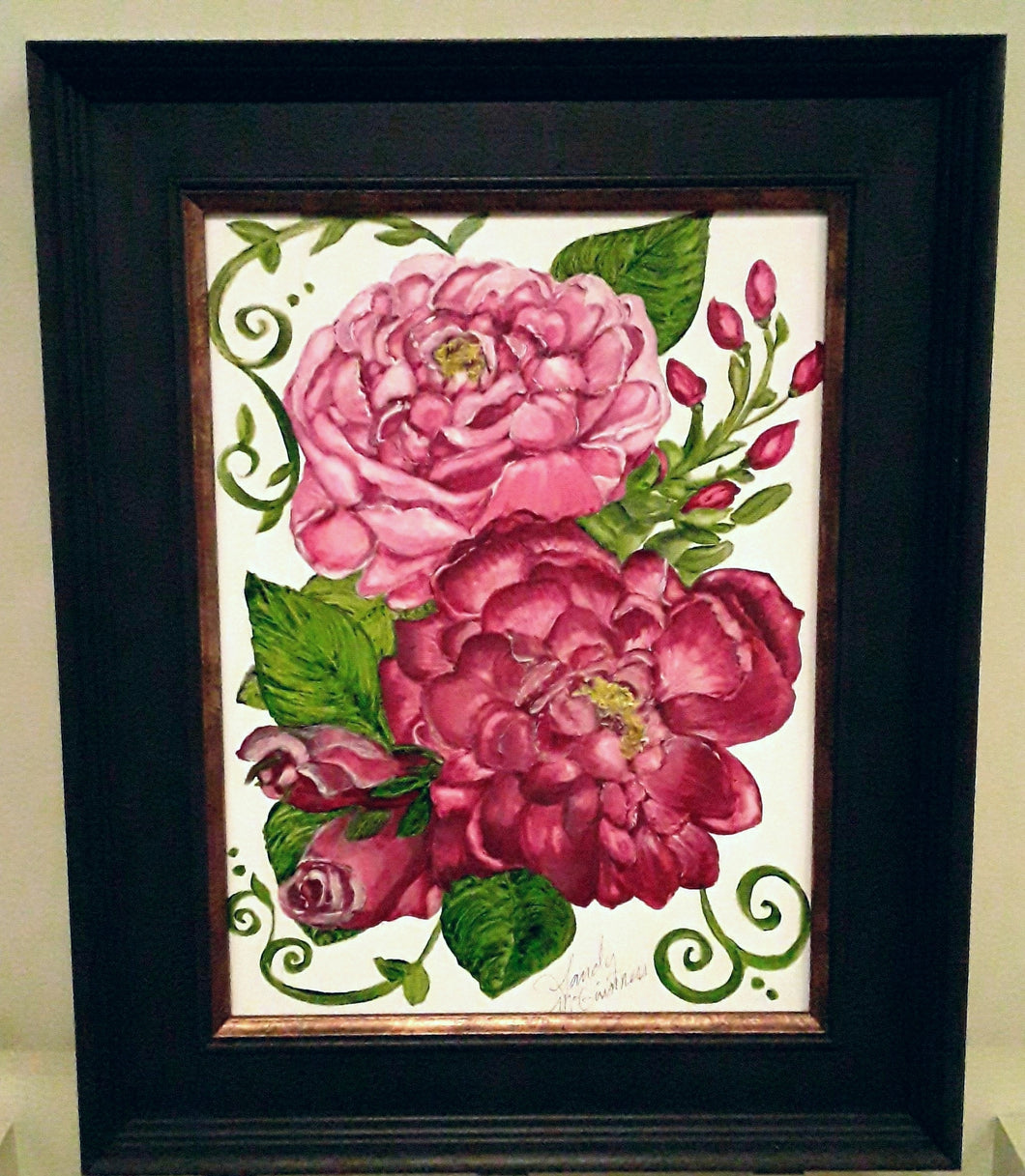 Framed- Roses